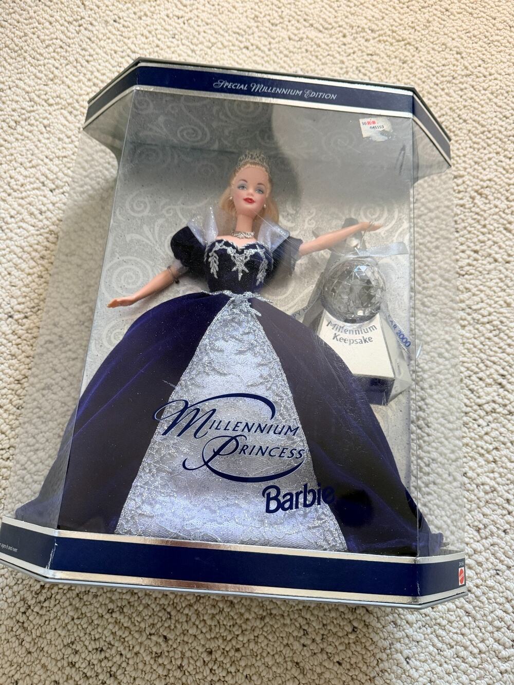 Vintage 1999 Millennium Princess Barbie Special Edition NRFB Mattel 24154